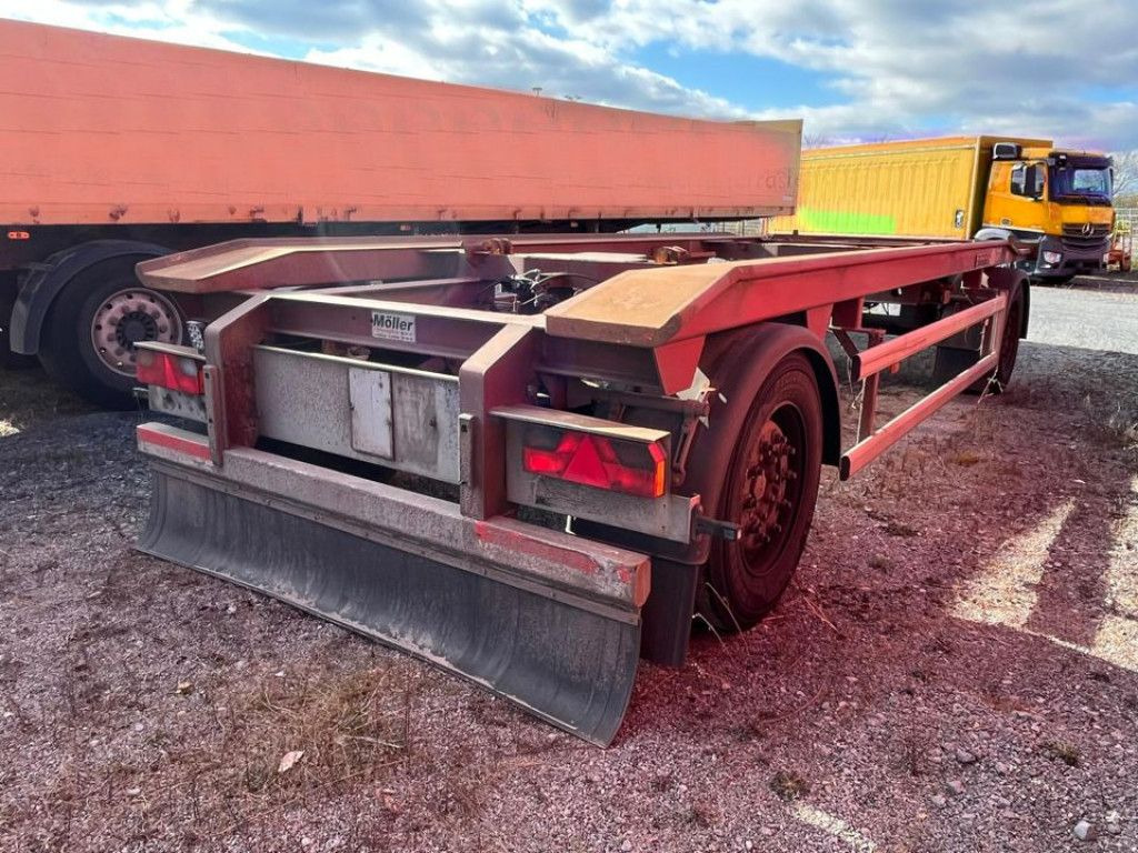 Hüffermann 2-achs Abrollanhänger HAR 18.70 Containeranhänge - Ρυμούλκα γάντζος/ Αλυσιδάκι: φωτογραφία 5 Hüffermann 2-achs Abrollanhänger HAR 18.70 Containeranhänge - Ρυμούλκα γάντζος/ Αλυσιδάκι: φωτογραφία 5