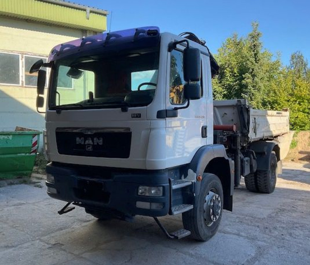 MAN TG-M 18.290 4x4 BB 2-Achs Allradkipper Kran Atlas 105+Funk - Φορτηγό ανατρεπόμενο, Φορτηγό με γερανό: φωτογραφία 2 MAN TG-M 18.290 4x4 BB 2-Achs Allradkipper Kran Atlas 105+Funk - Φορτηγό ανατρεπόμενο, Φορτηγό με γερανό: φωτογραφία 2
