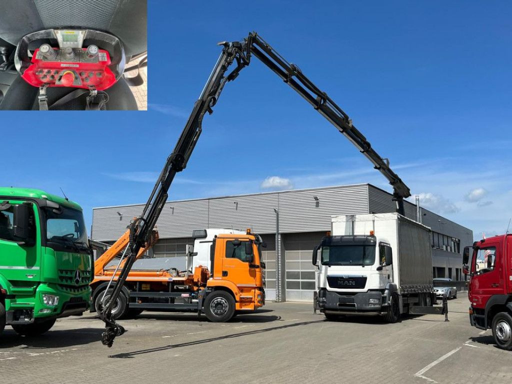 MAN TG-S 26.360 6x2-2LL Pritsche Heckkran 34m/to, Ji - Φορτηγό με ανοιχτή καρότσα, Φορτηγό με γερανό: φωτογραφία 3 MAN TG-S 26.360 6x2-2LL Pritsche Heckkran 34m/to, Ji - Φορτηγό με ανοιχτή καρότσα, Φορτηγό με γερανό: φωτογραφία 3