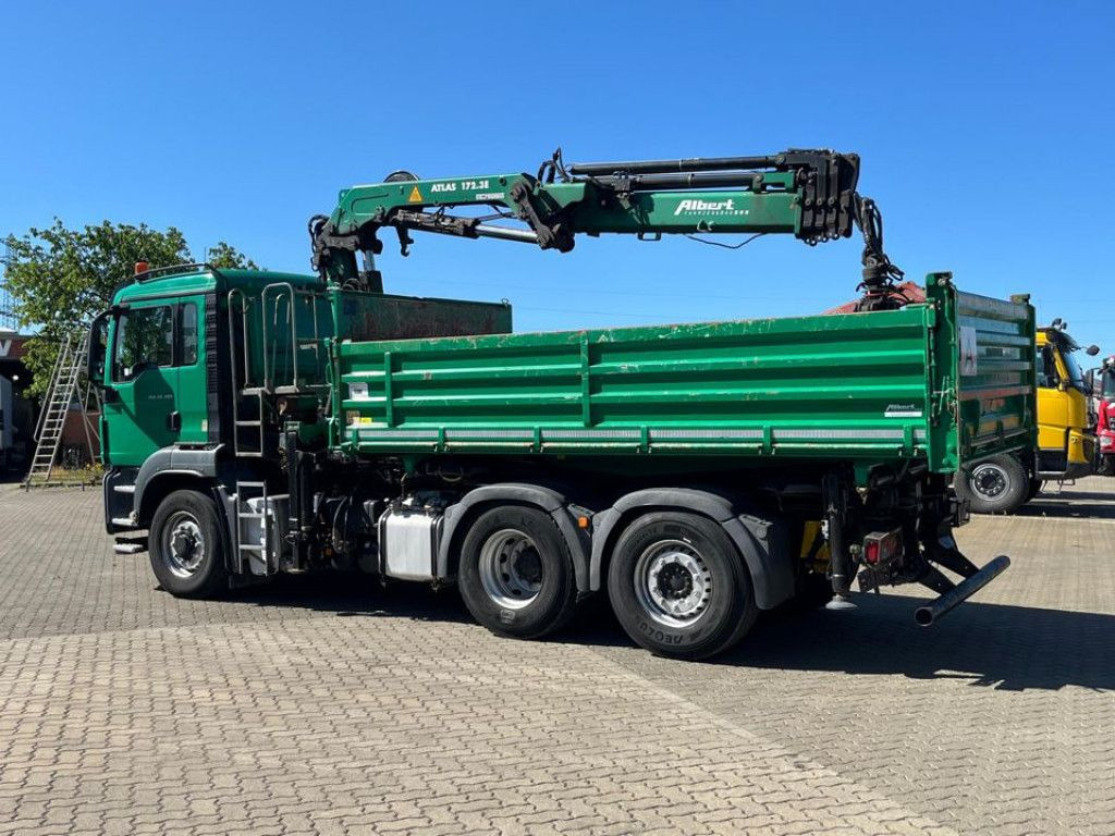 MAN TG-S 28.480 6x4H-4 BL 3-Achs Kipper Kran Funk Li - Φορτηγό ανατρεπόμενο, Φορτηγό με γερανό: φωτογραφία 4 MAN TG-S 28.480 6x4H-4 BL 3-Achs Kipper Kran Funk Li - Φορτηγό ανατρεπόμενο, Φορτηγό με γερανό: φωτογραφία 4