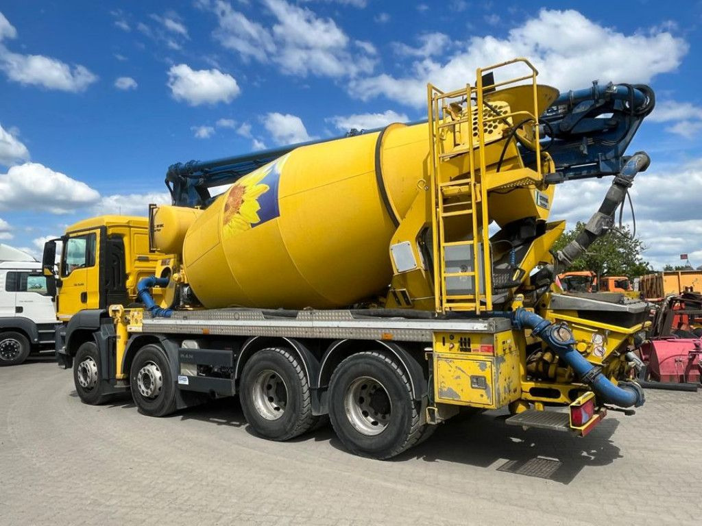 MAN TG-S 35.360 8x4 BB Pumi Pumi 24mKolbenpumpe deut - Αντλία σκυροδέματος: φωτογραφία 3 MAN TG-S 35.360 8x4 BB Pumi Pumi 24mKolbenpumpe deut - Αντλία σκυροδέματος: φωτογραφία 3
