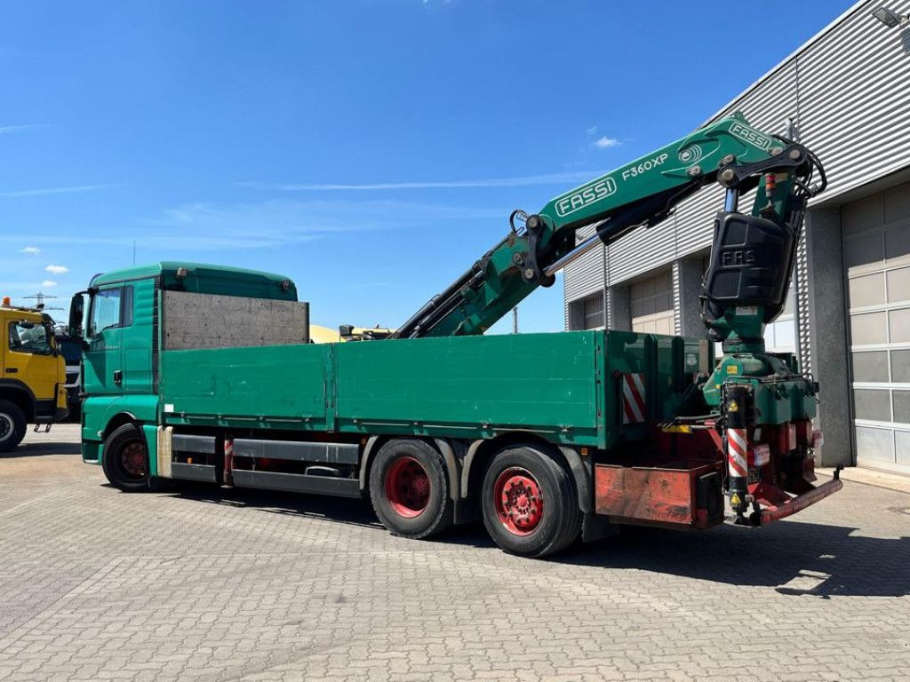 MAN TG-X 26.440 6x2-2 BL Pritsche Heckkran Fassi 360 - Φορτηγό με γερανό: φωτογραφία 3 MAN TG-X 26.440 6x2-2 BL Pritsche Heckkran Fassi 360 - Φορτηγό με γερανό: φωτογραφία 3