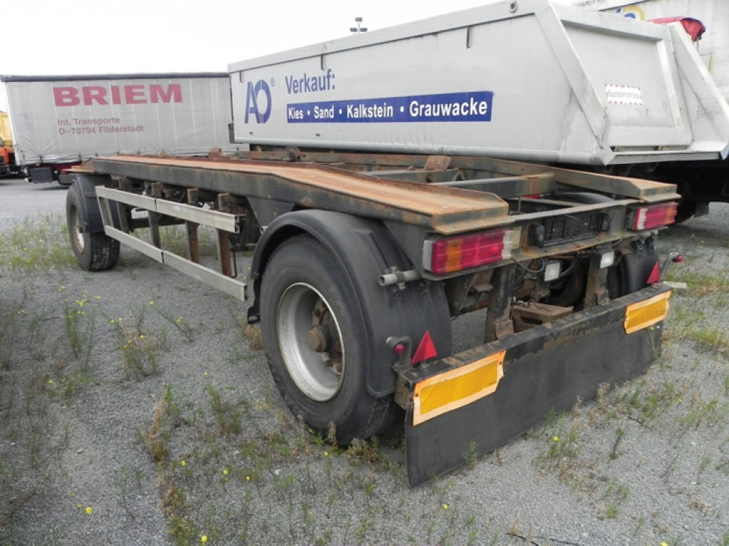 MEINDL Abrollanhänger AR 18 Containeranhänger - Ρυμούλκα γάντζος/ Αλυσιδάκι: φωτογραφία 2 MEINDL Abrollanhänger AR 18 Containeranhänger - Ρυμούλκα γάντζος/ Αλυσιδάκι: φωτογραφία 2