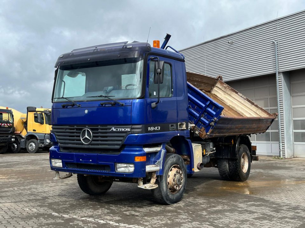 MERCEDES-BENZ Actros 1843 AK 2-Achs Allradkipper Meiller - Φορτηγό ανατρεπόμενο: φωτογραφία 1 MERCEDES-BENZ Actros 1843 AK 2-Achs Allradkipper Meiller - Φορτηγό ανατρεπόμενο: φωτογραφία 1