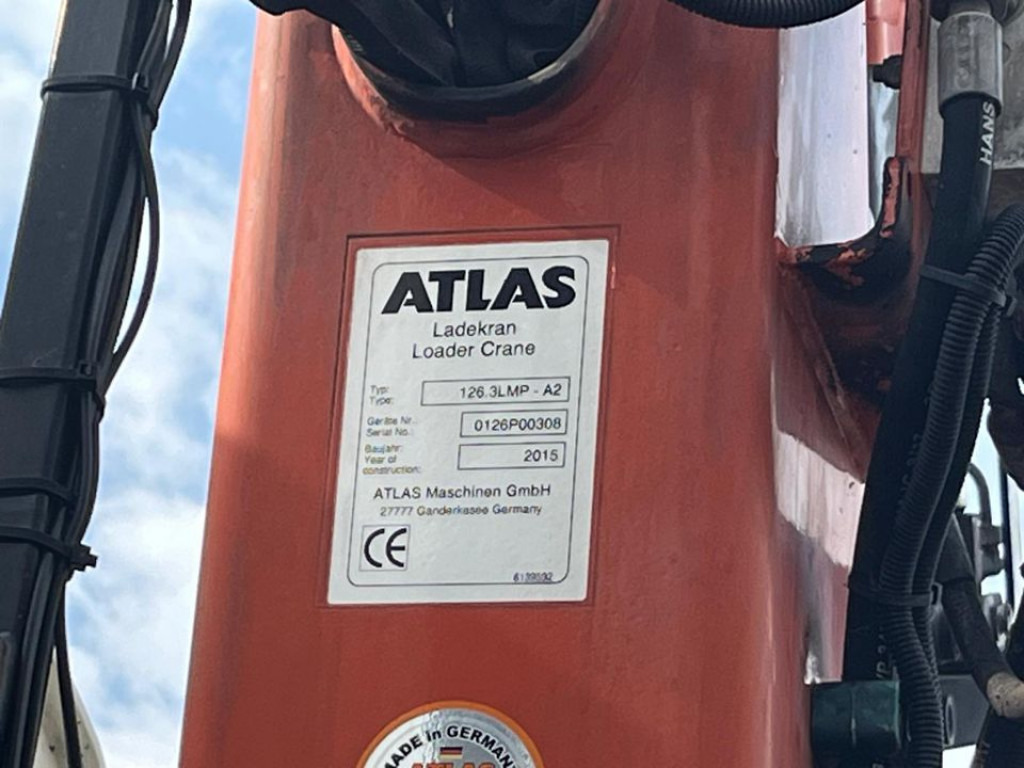 MERCEDES-BENZ Arocs 1835 K 2-Achs Kipper Kran Atlas 126.3 - Φορτηγό ανατρεπόμενο, Φορτηγό με γερανό: φωτογραφία 5 MERCEDES-BENZ Arocs 1835 K 2-Achs Kipper Kran Atlas 126.3 - Φορτηγό ανατρεπόμενο, Φορτηγό με γερανό: φωτογραφία 5