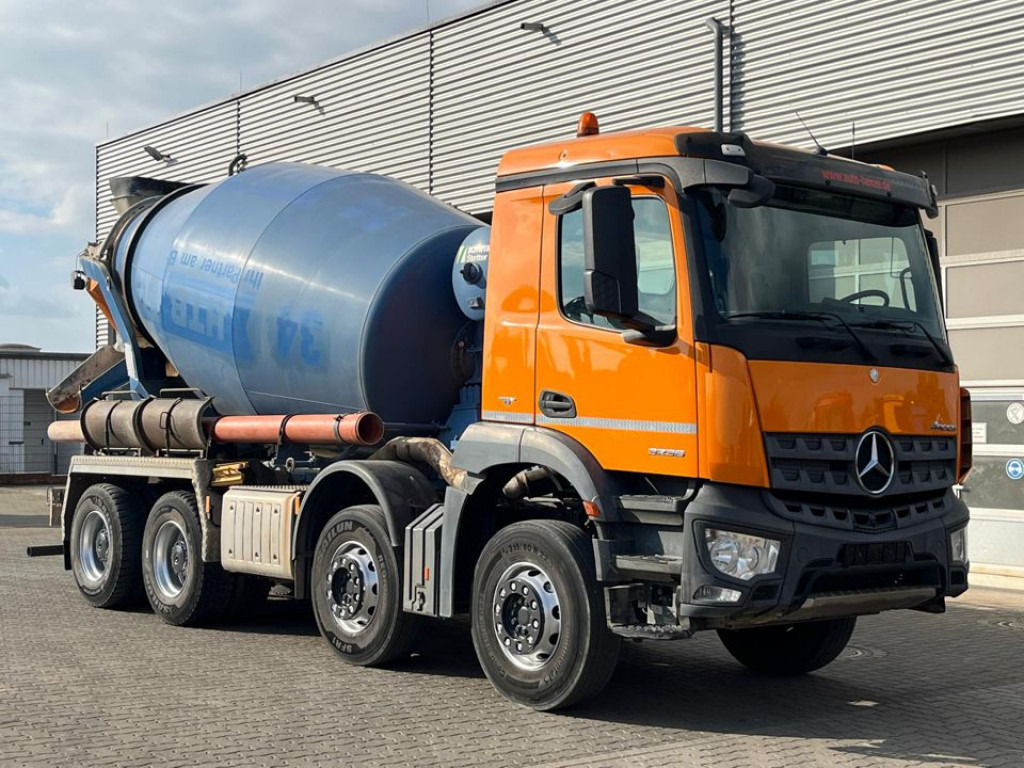 MERCEDES-BENZ Arocs 3236 8x4 Betonmischer Deutsch Top AP Achsen - Φορτηγό: φωτογραφία 4 MERCEDES-BENZ Arocs 3236 8x4 Betonmischer Deutsch Top AP Achsen - Φορτηγό: φωτογραφία 4