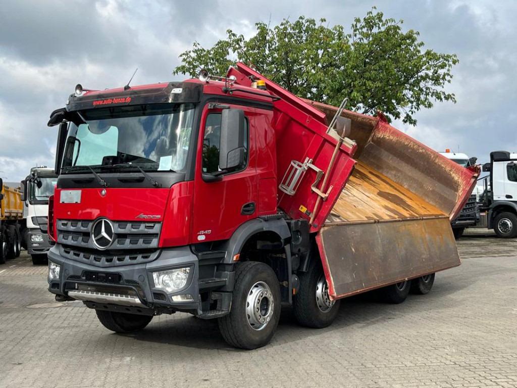 MERCEDES-BENZ Arocs 4143 8x4 4-Achs Kipper Meiller Bordmatik - Φορτηγό ανατρεπόμενο: φωτογραφία 1 MERCEDES-BENZ Arocs 4143 8x4 4-Achs Kipper Meiller Bordmatik - Φορτηγό ανατρεπόμενο: φωτογραφία 1