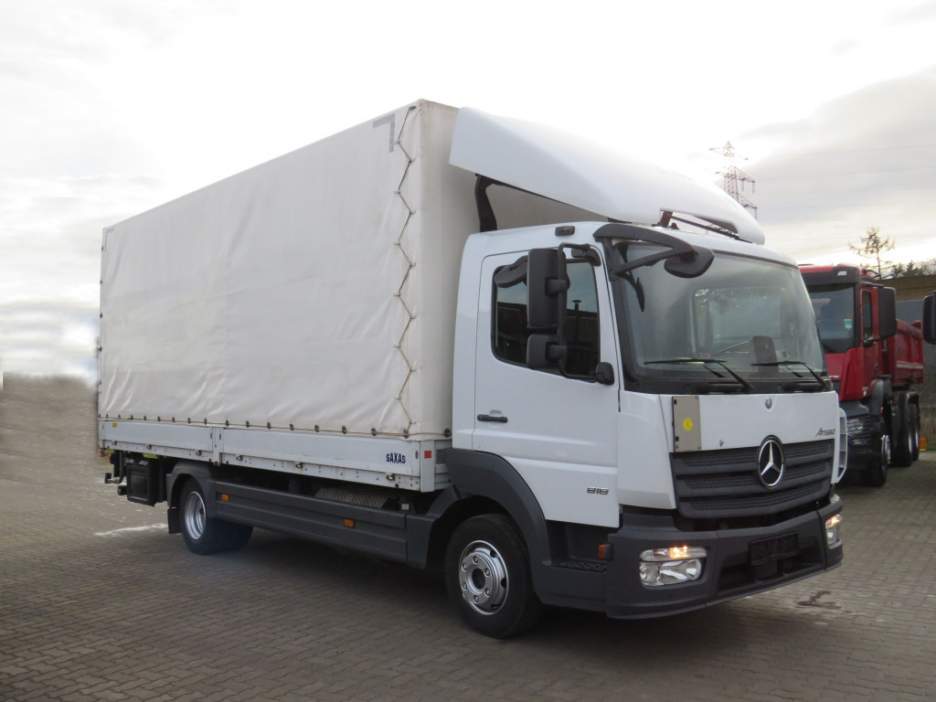 MERCEDES-BENZ Atego 818 L Pritsche LBW LBW 1 to AHK+Luftans - Επαγγελματικό αυτοκίνητο με μουσαμά: φωτογραφία 5 MERCEDES-BENZ Atego 818 L Pritsche LBW LBW 1 to AHK+Luftans - Επαγγελματικό αυτοκίνητο με μουσαμά: φωτογραφία 5