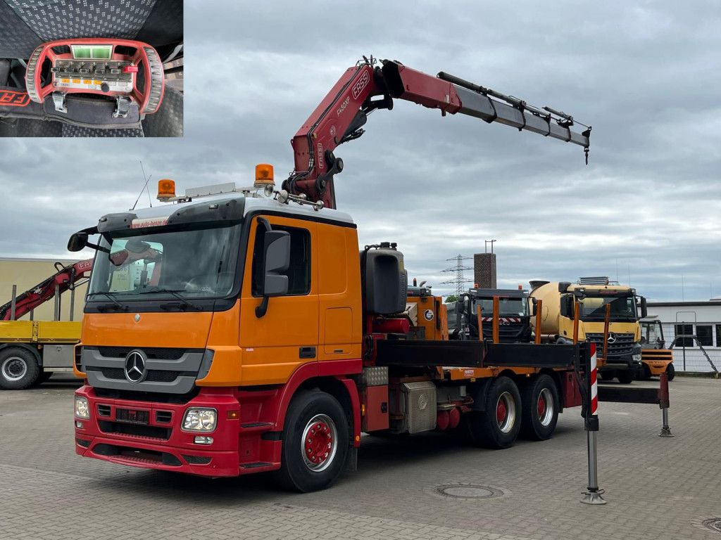 Mercedes-Benz Actros 2646 L 6x4 Pritsche Kran Fassi 450 45m/t Mercedes-Benz Actros 2646 L 6x4 Pritsche Kran Fassi 450 45m/t - Φορτηγό με γερανό, Φορτηγό με ανοιχτή καρότσα: φωτογραφία 1 Mercedes-Benz Actros 2646 L 6x4 Pritsche Kran Fassi 450 45m/t Mercedes-Benz Actros 2646 L 6x4 Pritsche Kran Fassi 450 45m/t - Φορτηγό με γερανό, Φορτηγό με ανοιχτή καρότσα: φωτογραφία 1