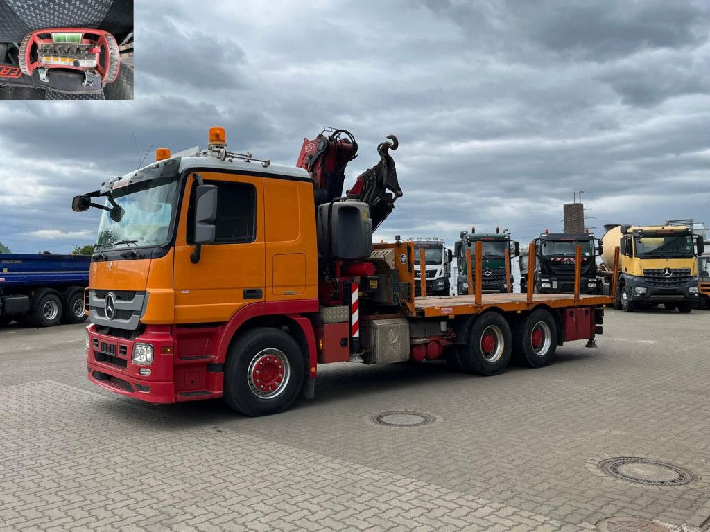 Mercedes-Benz Actros 2646 L 6x4 Pritsche Kran Fassi 450 45m/t Mercedes-Benz Actros 2646 L 6x4 Pritsche Kran Fassi 450 45m/t - Φορτηγό με γερανό, Φορτηγό με ανοιχτή καρότσα: φωτογραφία 3 Mercedes-Benz Actros 2646 L 6x4 Pritsche Kran Fassi 450 45m/t Mercedes-Benz Actros 2646 L 6x4 Pritsche Kran Fassi 450 45m/t - Φορτηγό με γερανό, Φορτηγό με ανοιχτή καρότσα: φωτογραφία 3