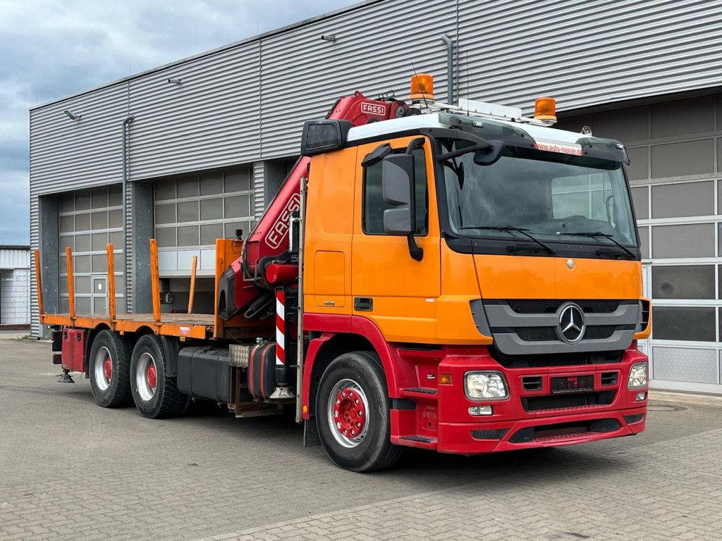 Mercedes-Benz Actros 2646 L 6x4 Pritsche Kran Fassi 450 45m/t Mercedes-Benz Actros 2646 L 6x4 Pritsche Kran Fassi 450 45m/t - Φορτηγό με γερανό, Φορτηγό με ανοιχτή καρότσα: φωτογραφία 2 Mercedes-Benz Actros 2646 L 6x4 Pritsche Kran Fassi 450 45m/t Mercedes-Benz Actros 2646 L 6x4 Pritsche Kran Fassi 450 45m/t - Φορτηγό με γερανό, Φορτηγό με ανοιχτή καρότσα: φωτογραφία 2
