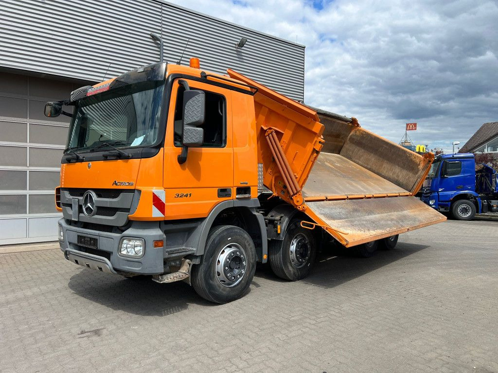Mercedes-Benz Actros 3241 K 8x4 4-Achs Kipper Meiller Deutsch - Φορτηγό ανατρεπόμενο: φωτογραφία 1 Mercedes-Benz Actros 3241 K 8x4 4-Achs Kipper Meiller Deutsch - Φορτηγό ανατρεπόμενο: φωτογραφία 1