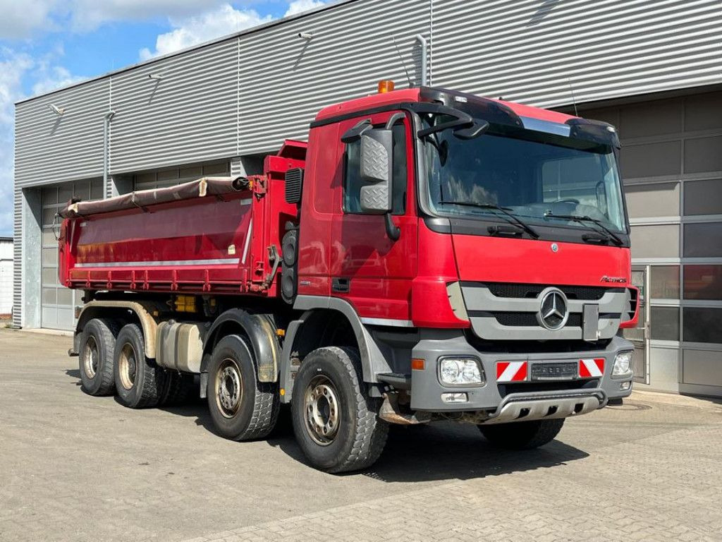 Mercedes-Benz Actros 4141 K 8x4 4-Achs Kipper Bordmatik Meille - Φορτηγό ανατρεπόμενο: φωτογραφία 2 Mercedes-Benz Actros 4141 K 8x4 4-Achs Kipper Bordmatik Meille - Φορτηγό ανατρεπόμενο: φωτογραφία 2