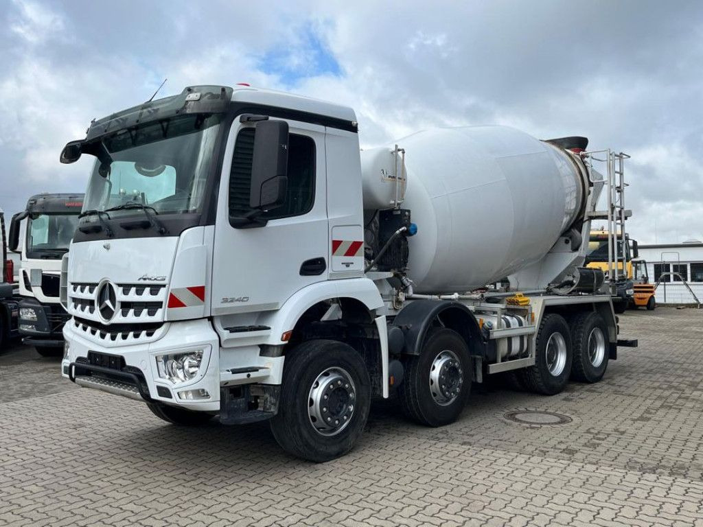 Mercedes-Benz Arocs 3240 B 8x4 Betonmischer Deutsch Top AP Ach - Μπετονιέρα φορτηγό: φωτογραφία 1 Mercedes-Benz Arocs 3240 B 8x4 Betonmischer Deutsch Top AP Ach - Μπετονιέρα φορτηγό: φωτογραφία 1