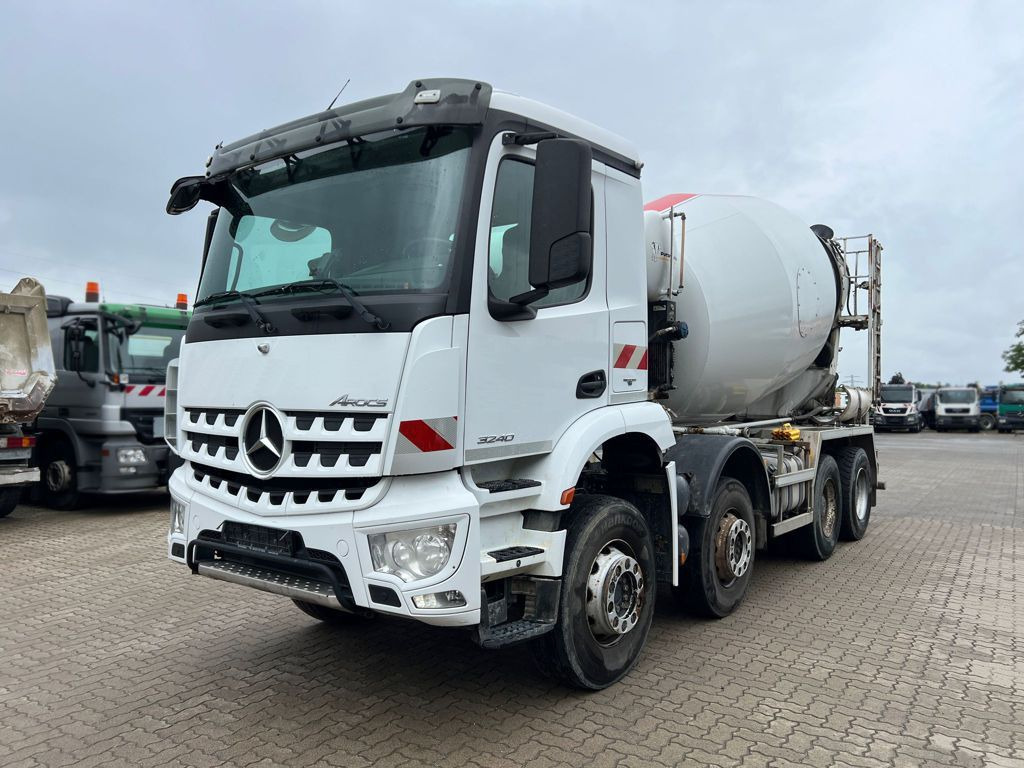 Mercedes-Benz Arocs 3240 B 8x4 Betonmischer Deutsch Top AP Ach - Μπετονιέρα φορτηγό: φωτογραφία 1 Mercedes-Benz Arocs 3240 B 8x4 Betonmischer Deutsch Top AP Ach - Μπετονιέρα φορτηγό: φωτογραφία 1