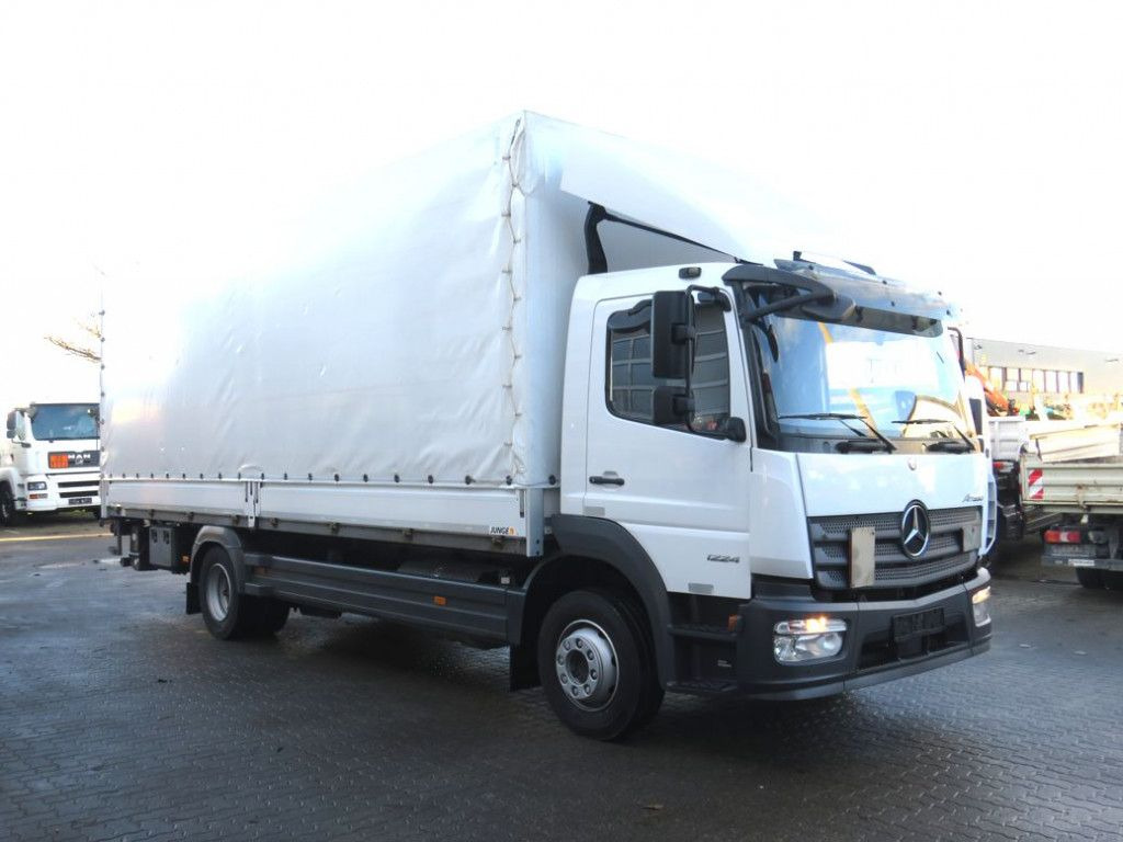 Mercedes-Benz Atego 1224 L Pritsche LBW LBW 1.5to - Φορτηγό μουσαμάς: φωτογραφία 2 Mercedes-Benz Atego 1224 L Pritsche LBW LBW 1.5to - Φορτηγό μουσαμάς: φωτογραφία 2