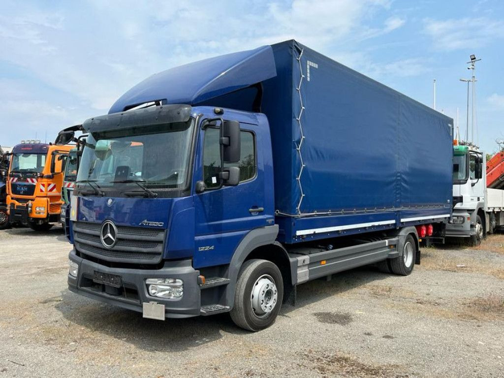 Mercedes-Benz Atego 1224 L Pritsche LBW LBW 1.5to - Φορτηγό μουσαμάς: φωτογραφία 1 Mercedes-Benz Atego 1224 L Pritsche LBW LBW 1.5to - Φορτηγό μουσαμάς: φωτογραφία 1