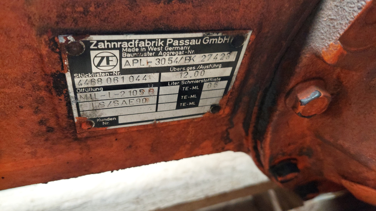 Schopf F106 spare parts - Ανταλλακτικό για Εξοπλισμός επίγειας εξυπηρέτησης: φωτογραφία 5 Schopf F106 spare parts - Ανταλλακτικό για Εξοπλισμός επίγειας εξυπηρέτησης: φωτογραφία 5