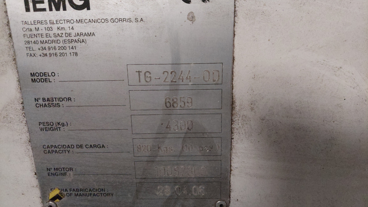 TG-2244 TEMG Passenger stairs - Σκάλα επιβατών: φωτογραφία 3 TG-2244 TEMG Passenger stairs - Σκάλα επιβατών: φωτογραφία 3