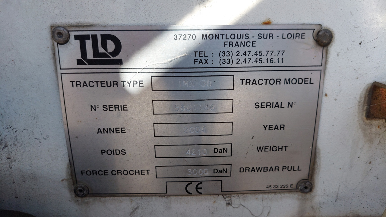 TLD TMX-30 tractor - Ελκυστήρας αποσκευών: φωτογραφία 2 TLD TMX-30 tractor - Ελκυστήρας αποσκευών: φωτογραφία 2