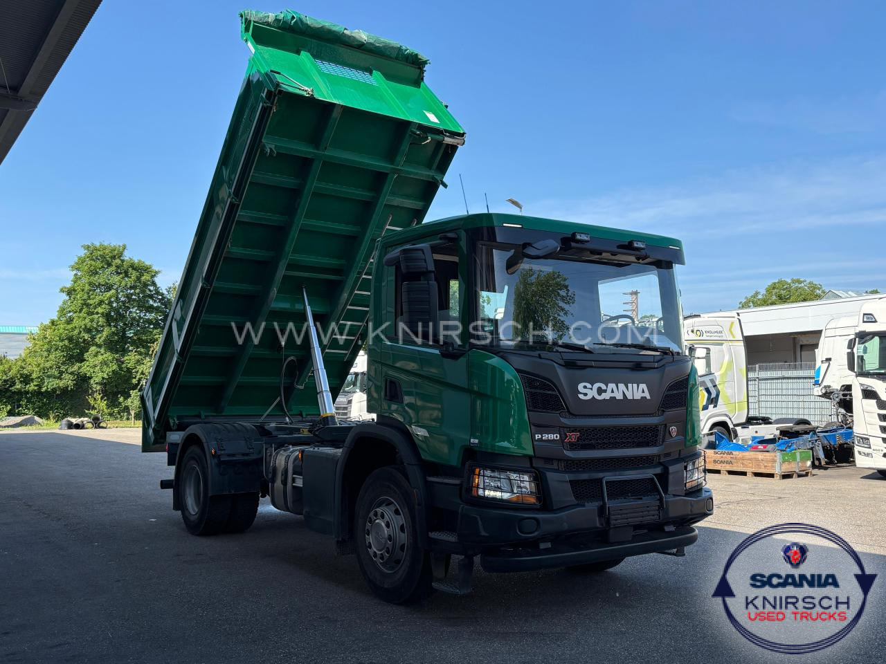 SCANIA P280B4x2HZ 3-Seiten Kipper / Bordmatic / HYVA - Φορτηγό ανατρεπόμενο: φωτογραφία 5 SCANIA P280B4x2HZ 3-Seiten Kipper / Bordmatic / HYVA - Φορτηγό ανατρεπόμενο: φωτογραφία 5