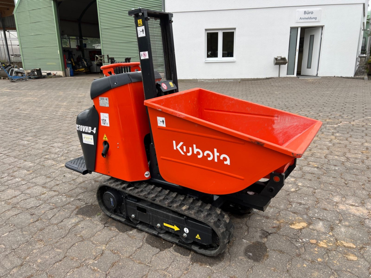 Kubota KC 70, VHD-4, mit Hochentleerung, hydr. Fahrwerk - Ερπυστριοφορος ανατρεπόμενο: φωτογραφία 4 Kubota KC 70, VHD-4, mit Hochentleerung, hydr. Fahrwerk - Ερπυστριοφορος ανατρεπόμενο: φωτογραφία 4
