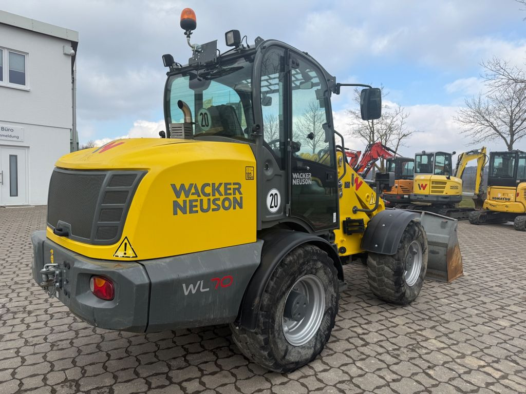 Wacker WL 70, Bj 21, 1625 BH, 122 PS, Schaufel Gabel - Ελαστιχοφόρος φορτωτής: φωτογραφία 3 Wacker WL 70, Bj 21, 1625 BH, 122 PS, Schaufel Gabel - Ελαστιχοφόρος φορτωτής: φωτογραφία 3