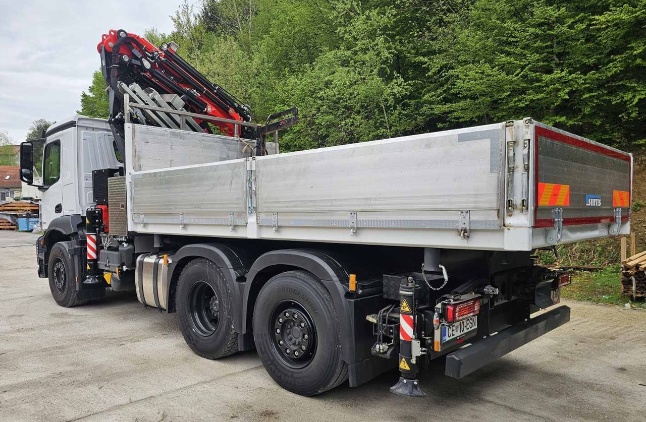MERCEDES-BENZ Hiab Palfinger Fassi F545-6 JIB-6 - Φορτηγό ανατρεπόμενο: φωτογραφία 3 MERCEDES-BENZ Hiab Palfinger Fassi F545-6 JIB-6 - Φορτηγό ανατρεπόμενο: φωτογραφία 3