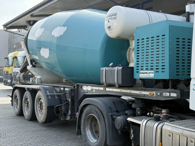 Betonmischer-Auflieger Euromix 12 m³ mit Motor - Μπετονιέρα επικαθήμενο: φωτογραφία 1 Betonmischer-Auflieger Euromix 12 m³ mit Motor - Μπετονιέρα επικαθήμενο: φωτογραφία 1