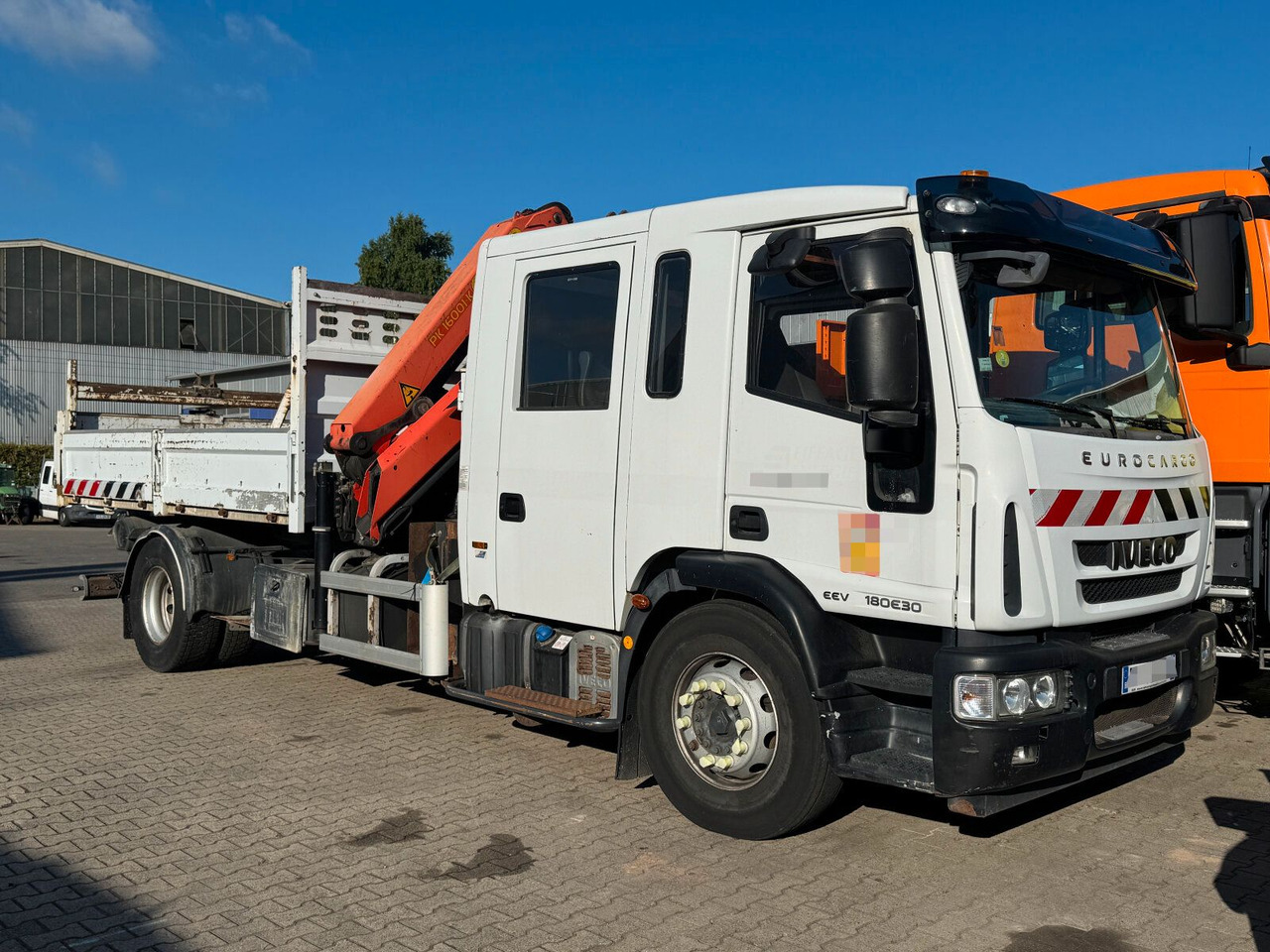 Iveco ML180E 4x2 DOKA Euro 5 Kipper Kran PK16001K-B - Φορτηγό ανατρεπόμενο, Φορτηγό με γερανό: φωτογραφία 1 Iveco ML180E 4x2 DOKA Euro 5 Kipper Kran PK16001K-B - Φορτηγό ανατρεπόμενο, Φορτηγό με γερανό: φωτογραφία 1