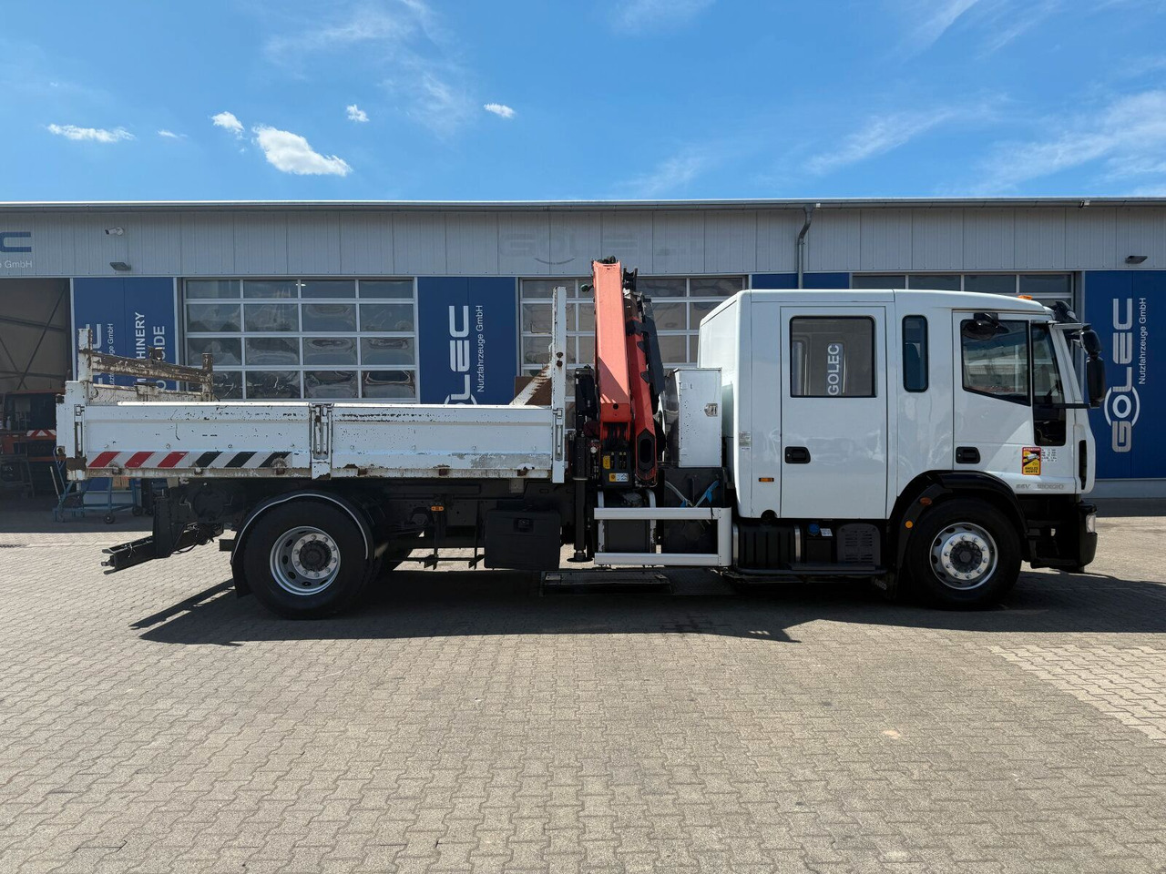 Iveco ML180E 4x2 DOKA Euro 5 Kipper Kran PK16001K-B - Φορτηγό ανατρεπόμενο, Φορτηγό με γερανό: φωτογραφία 2 Iveco ML180E 4x2 DOKA Euro 5 Kipper Kran PK16001K-B - Φορτηγό ανατρεπόμενο, Φορτηγό με γερανό: φωτογραφία 2
