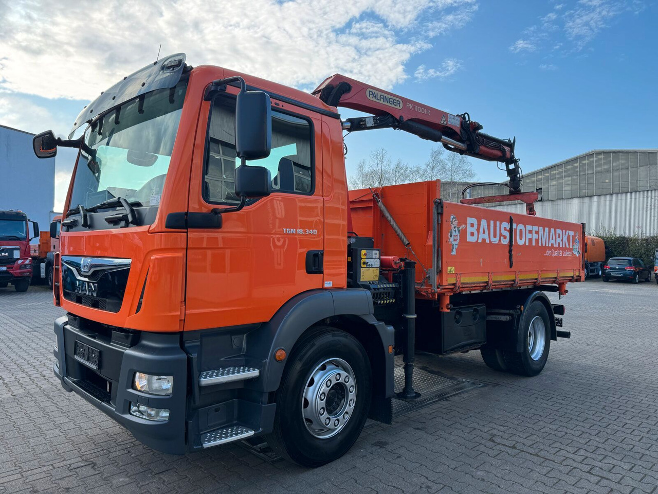 MAN TGM 18.340 4x2 Euro 6 Kipper Kran PK11001.K - Φορτηγό ανατρεπόμενο, Φορτηγό με γερανό: φωτογραφία 2 MAN TGM 18.340 4x2 Euro 6 Kipper Kran PK11001.K - Φορτηγό ανατρεπόμενο, Φορτηγό με γερανό: φωτογραφία 2