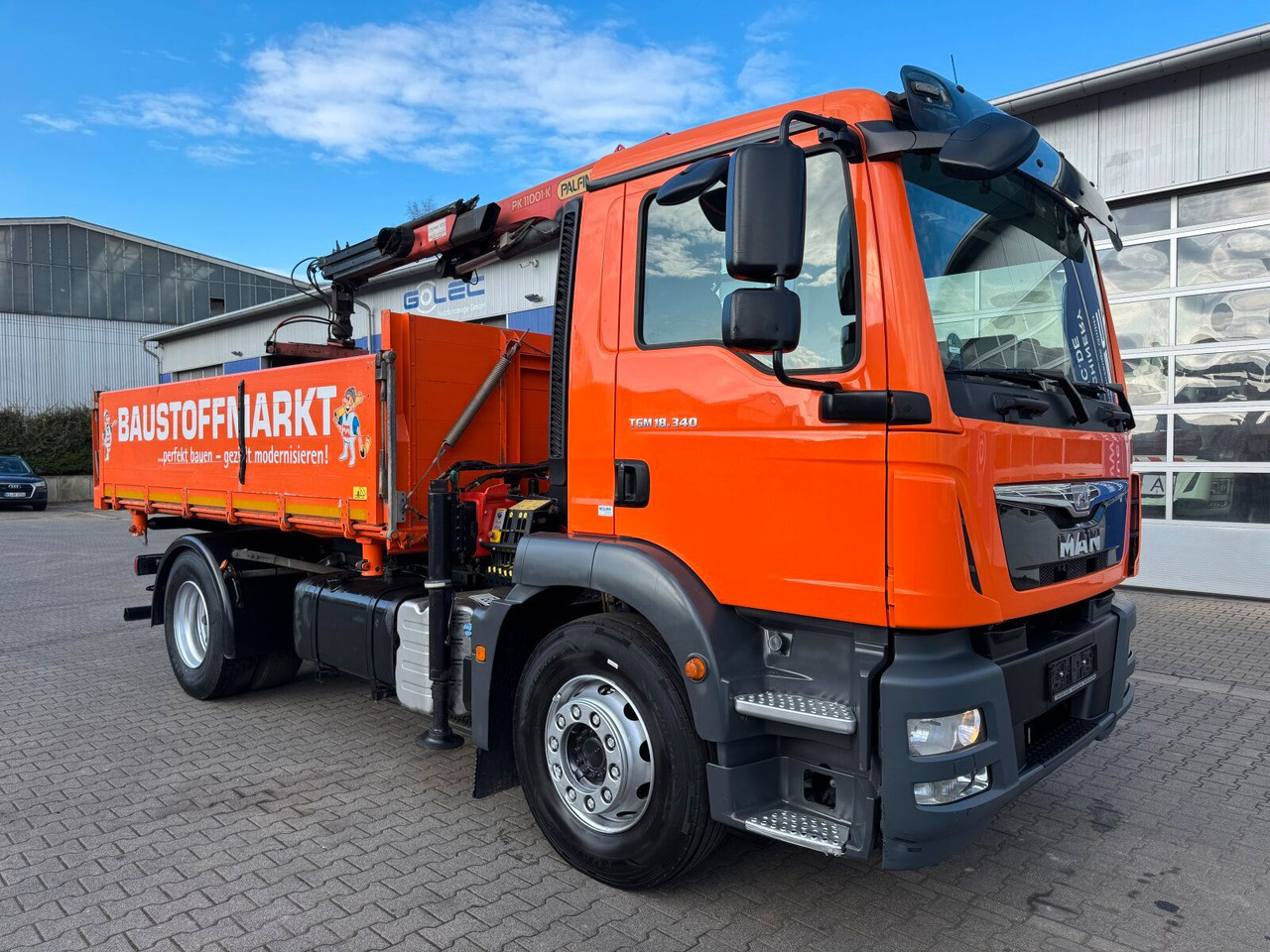 MAN TGM 18.340 4x2 Euro 6 Kipper Kran PK11001.K - Φορτηγό με γερανό: φωτογραφία 1 MAN TGM 18.340 4x2 Euro 6 Kipper Kran PK11001.K - Φορτηγό με γερανό: φωτογραφία 1