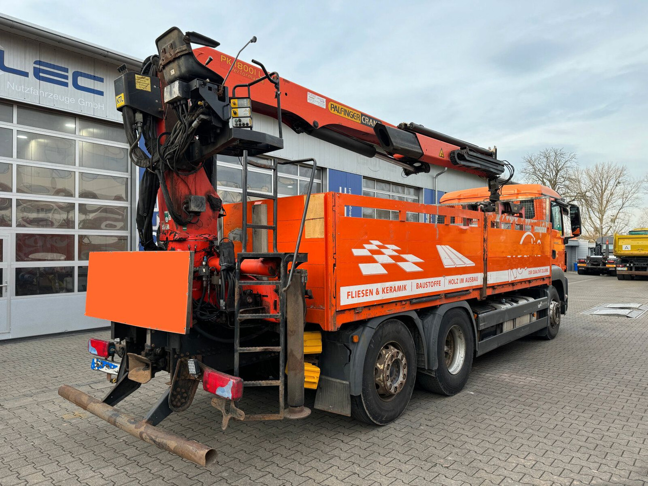 MAN TGS 26.400 6x2 Pritsche Kran Palfinger PK 18001L - Φορτηγό με γερανό: φωτογραφία 3 MAN TGS 26.400 6x2 Pritsche Kran Palfinger PK 18001L - Φορτηγό με γερανό: φωτογραφία 3