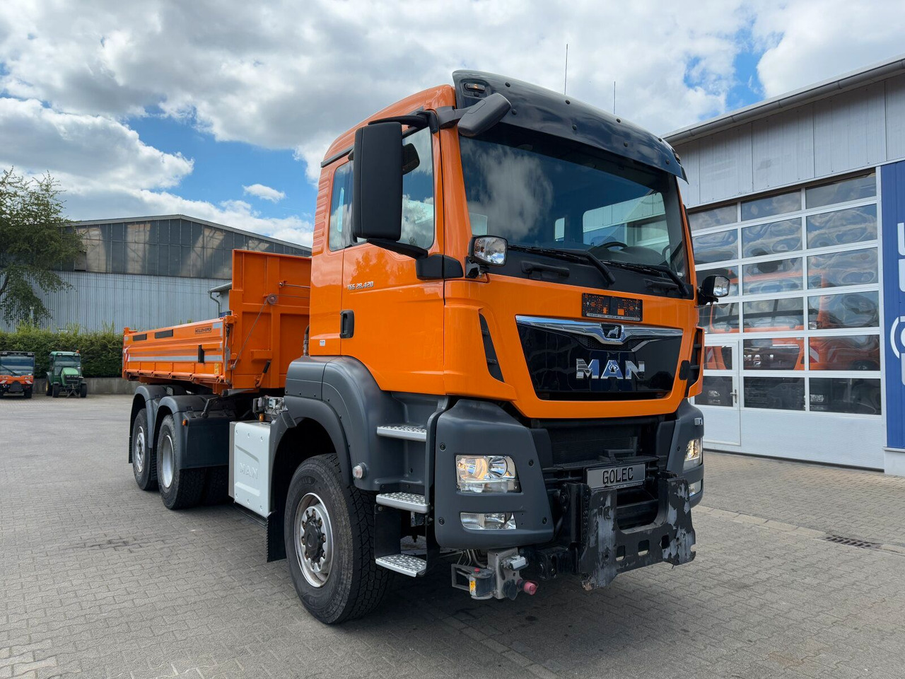 MAN TGS 28.420 6x4-4 Meiller Kipper Winterdienst - Φορτηγό ανατρεπόμενο: φωτογραφία 1 MAN TGS 28.420 6x4-4 Meiller Kipper Winterdienst - Φορτηγό ανατρεπόμενο: φωτογραφία 1