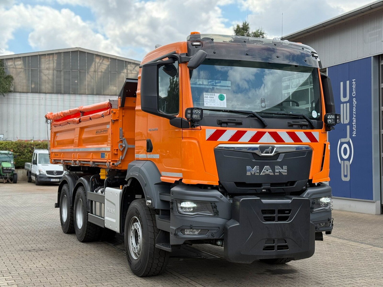 MAN TGS 33.440 6x4 Kipper MEILLER Bordmatik Frontpl. - Φορτηγό ανατρεπόμενο: φωτογραφία 1 MAN TGS 33.440 6x4 Kipper MEILLER Bordmatik Frontpl. - Φορτηγό ανατρεπόμενο: φωτογραφία 1