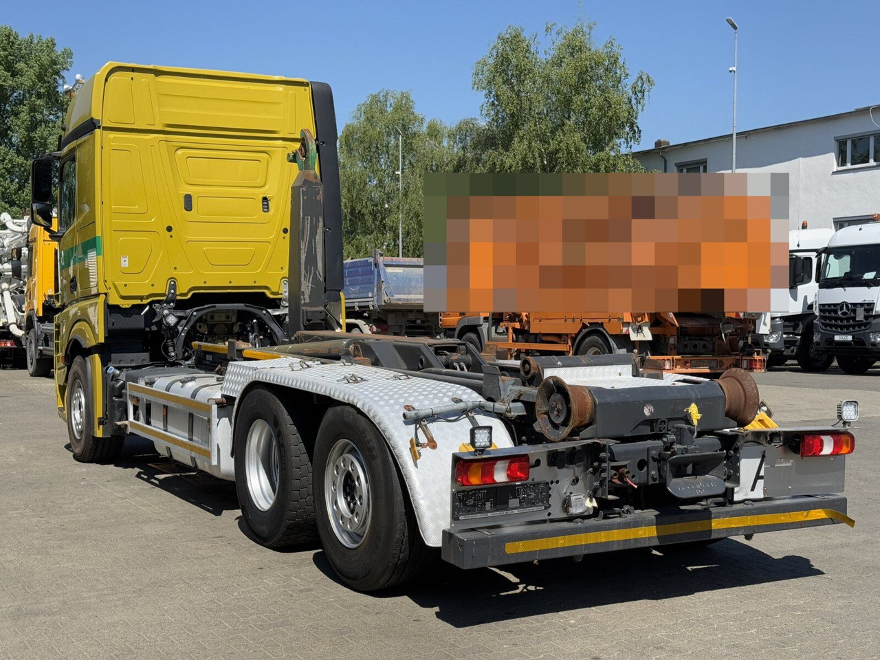 Mercedes-Benz ACTROS 2558 6x2 Abrollkipper *Lenkachse Retarder - Φορτηγό φόρτωσης γάντζου: φωτογραφία 5 Mercedes-Benz ACTROS 2558 6x2 Abrollkipper *Lenkachse Retarder - Φορτηγό φόρτωσης γάντζου: φωτογραφία 5
