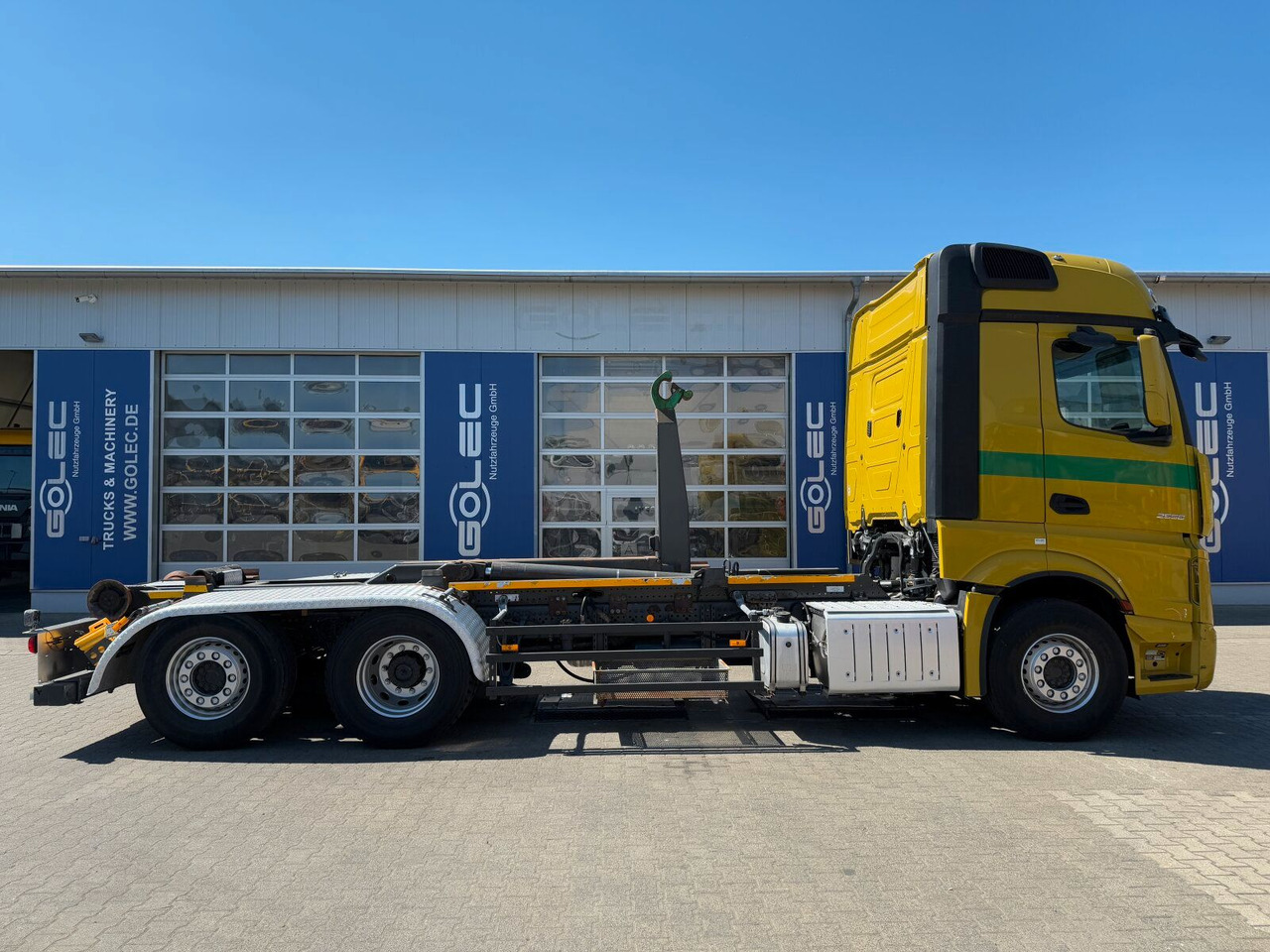 Mercedes-Benz ACTROS 2558 6x2 Abrollkipper *Lenkachse Retarder - Φορτηγό φόρτωσης γάντζου: φωτογραφία 2 Mercedes-Benz ACTROS 2558 6x2 Abrollkipper *Lenkachse Retarder - Φορτηγό φόρτωσης γάντζου: φωτογραφία 2