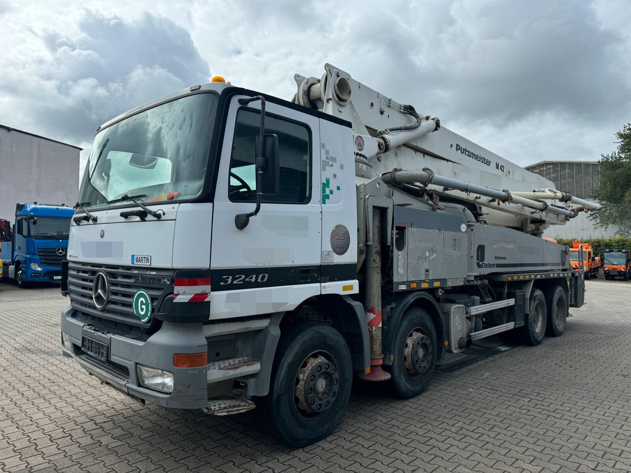Mercedes-Benz ACTROS 3240 8x4 Betonpumpe PUTZMEISTER BSF 42 M - Αντλία σκυροδέματος: φωτογραφία 3 Mercedes-Benz ACTROS 3240 8x4 Betonpumpe PUTZMEISTER BSF 42 M - Αντλία σκυροδέματος: φωτογραφία 3