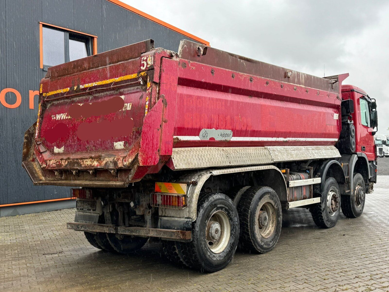 Mercedes-Benz ACTROS 4141 EURO4 8x6 Muldenkipper - Φορτηγό ανατρεπόμενο: φωτογραφία 5 Mercedes-Benz ACTROS 4141 EURO4 8x6 Muldenkipper - Φορτηγό ανατρεπόμενο: φωτογραφία 5