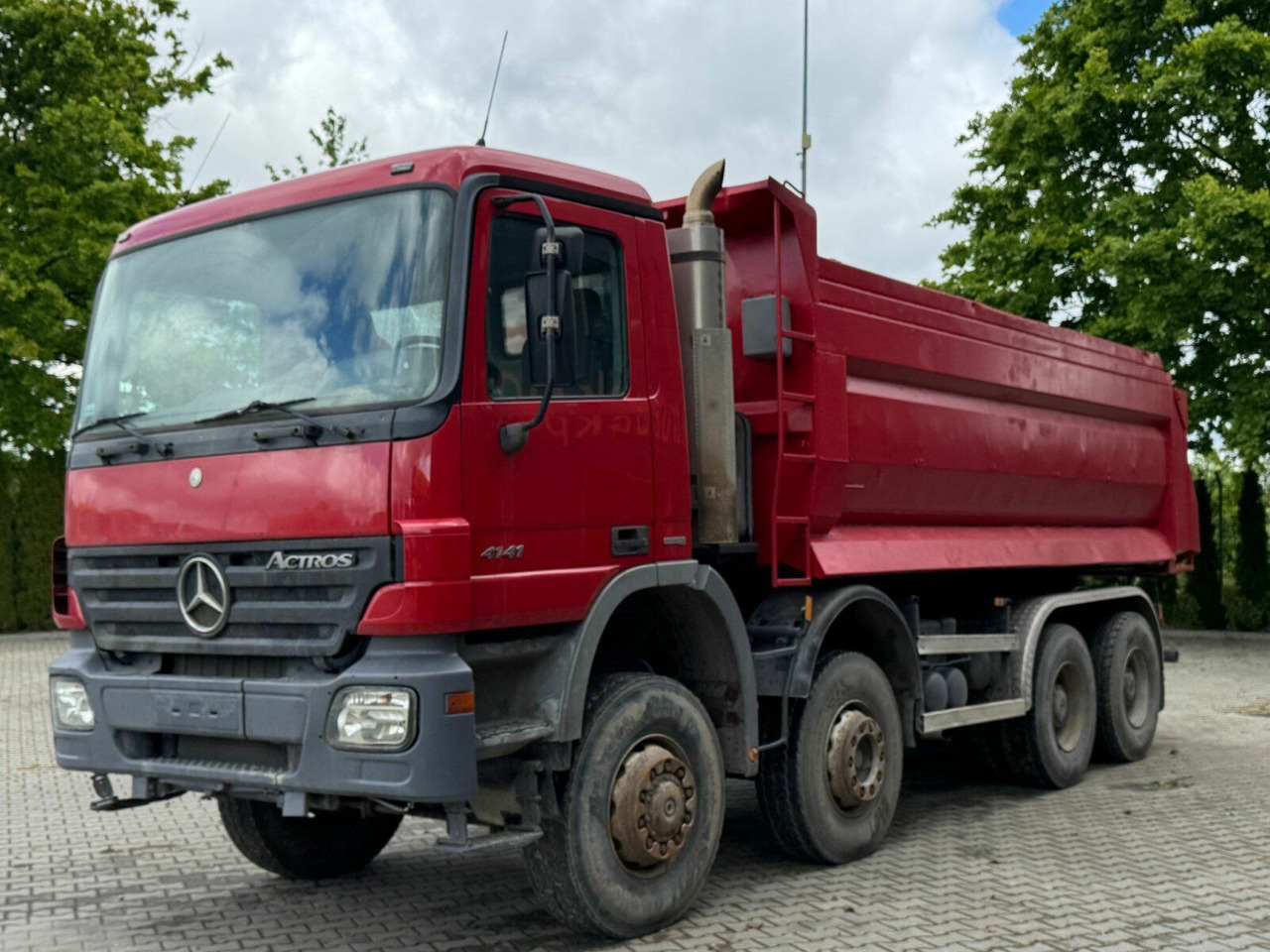 Mercedes-Benz ACTROS 4141 EURO4 8x8 Muldenkipper - Φορτηγό ανατρεπόμενο: φωτογραφία 2 Mercedes-Benz ACTROS 4141 EURO4 8x8 Muldenkipper - Φορτηγό ανατρεπόμενο: φωτογραφία 2