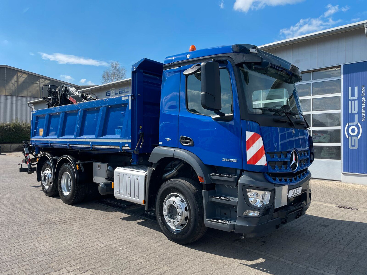 Mercedes-Benz AROCS 2536 6x2*4 Kipper Kran HIAB - Φορτηγό με γερανό: φωτογραφία 1 Mercedes-Benz AROCS 2536 6x2*4 Kipper Kran HIAB - Φορτηγό με γερανό: φωτογραφία 1