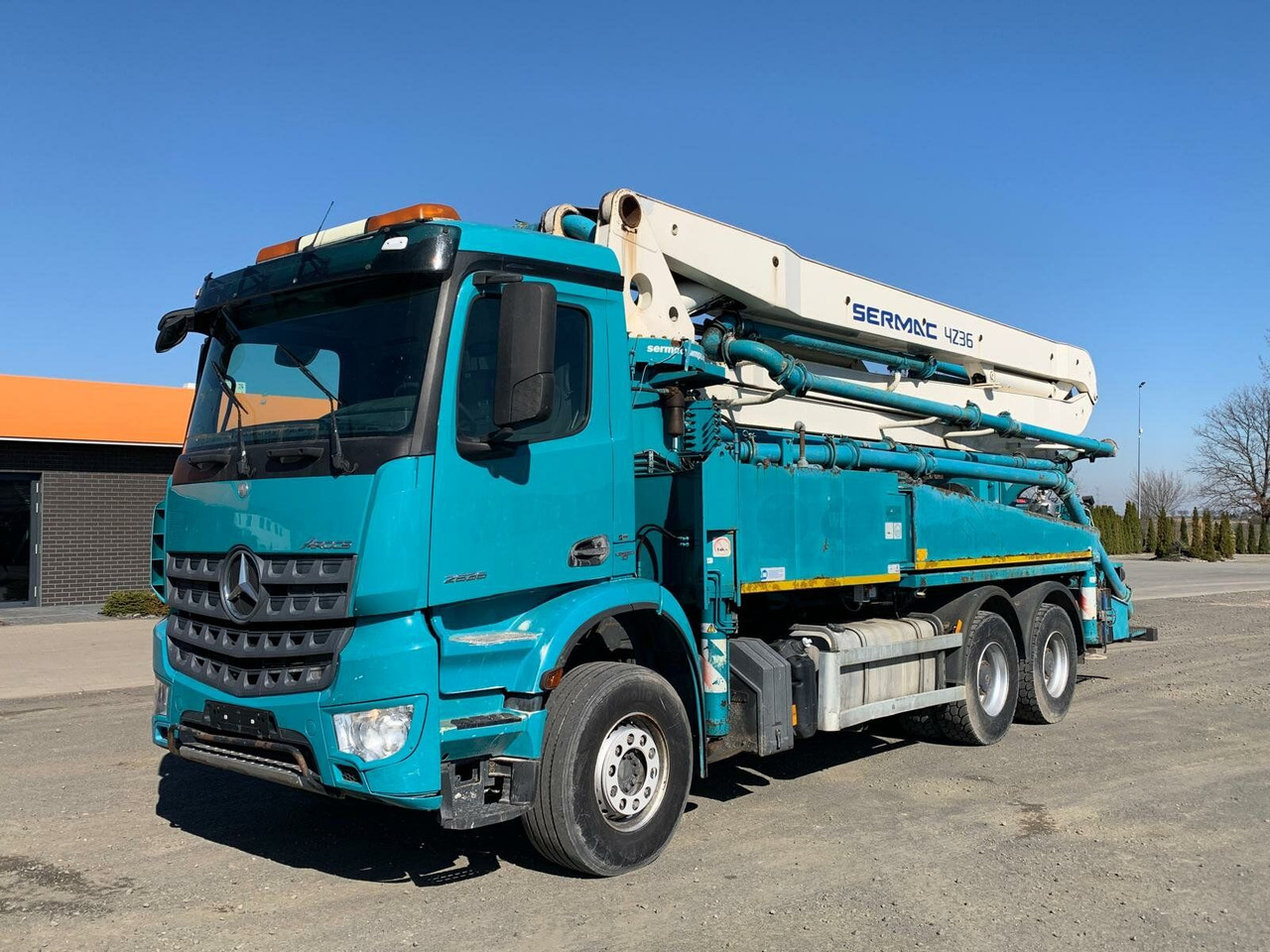 Mercedes-Benz AROCS 2636 6x4 Euro 6 Betonpumpe SERMAC 4Z36 - Αντλία σκυροδέματος: φωτογραφία 1 Mercedes-Benz AROCS 2636 6x4 Euro 6 Betonpumpe SERMAC 4Z36 - Αντλία σκυροδέματος: φωτογραφία 1