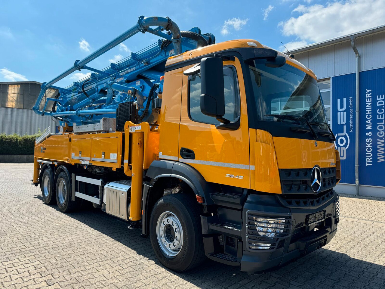 Mercedes-Benz AROCS 2646 6x4 Euro 6 Betonpumpe Schwing S 38 SX - Αντλία σκυροδέματος: φωτογραφία 1 Mercedes-Benz AROCS 2646 6x4 Euro 6 Betonpumpe Schwing S 38 SX - Αντλία σκυροδέματος: φωτογραφία 1