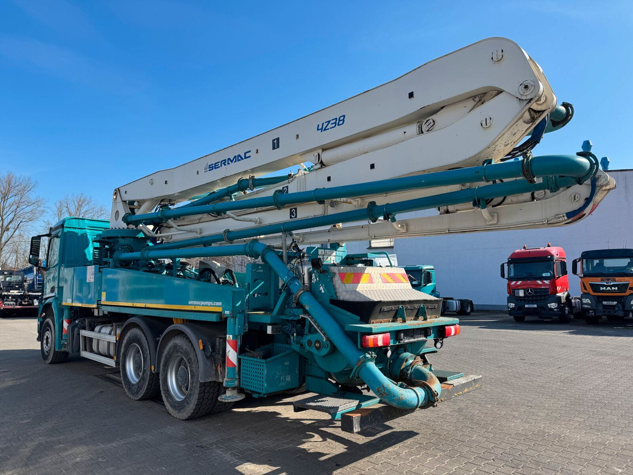Mercedes-Benz AROCS 2836 6x4 Euro 6 Betonpumpe SERMAC 4Z38 - Αντλία σκυροδέματος: φωτογραφία 5 Mercedes-Benz AROCS 2836 6x4 Euro 6 Betonpumpe SERMAC 4Z38 - Αντλία σκυροδέματος: φωτογραφία 5