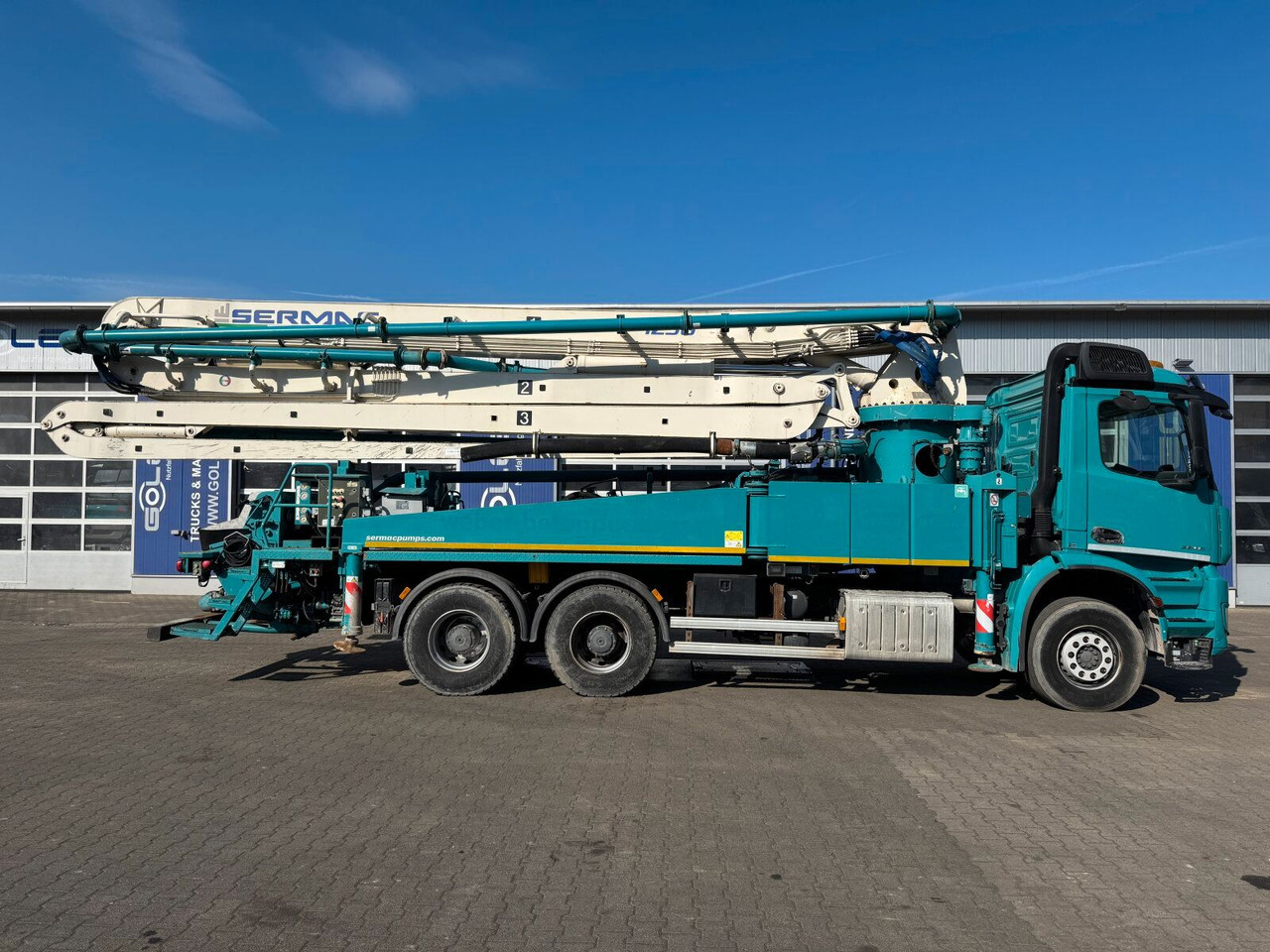 Mercedes-Benz AROCS 2836 6x4 Euro 6 Betonpumpe SERMAC 4Z38 - Αντλία σκυροδέματος: φωτογραφία 3 Mercedes-Benz AROCS 2836 6x4 Euro 6 Betonpumpe SERMAC 4Z38 - Αντλία σκυροδέματος: φωτογραφία 3