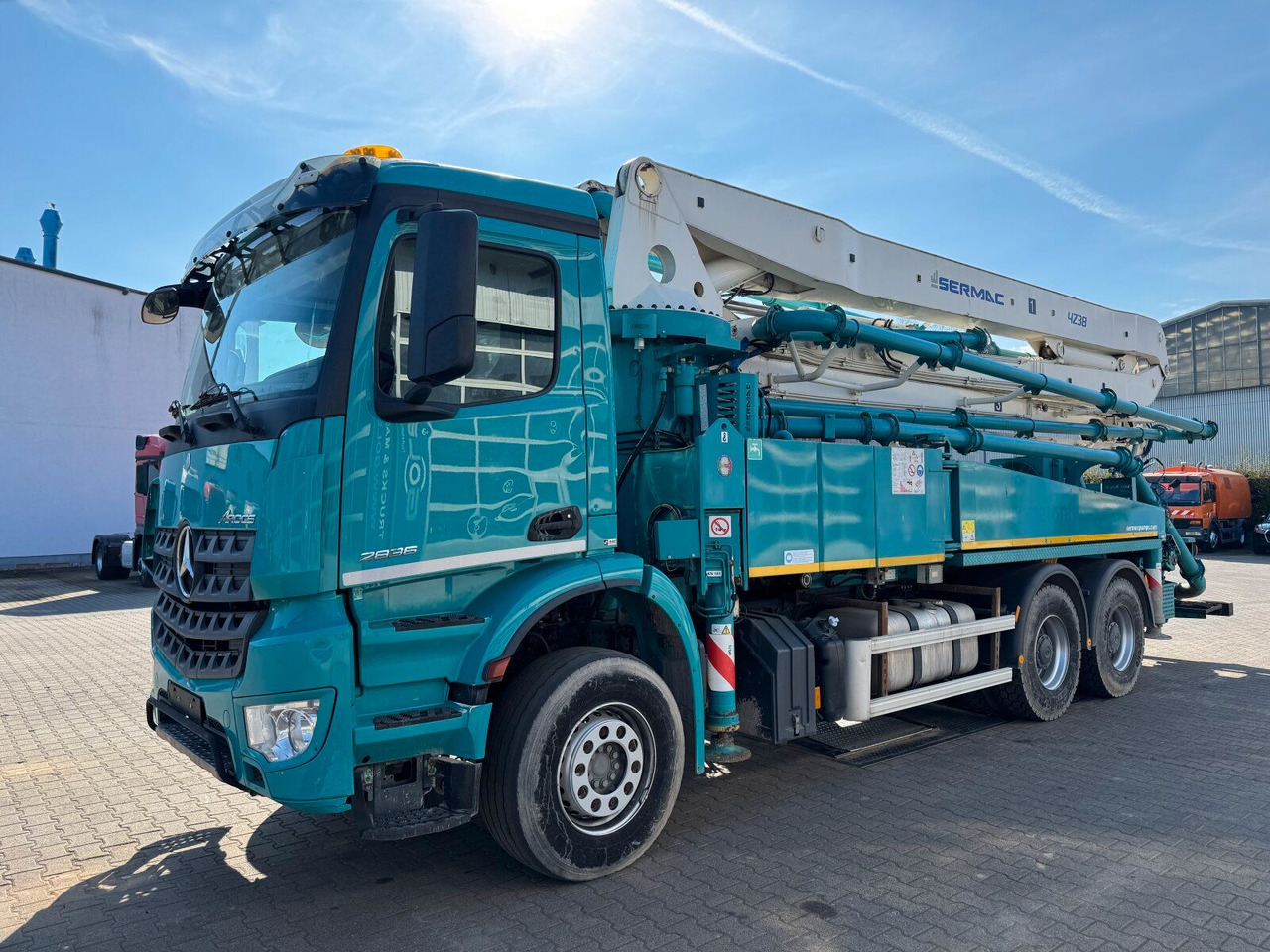 Mercedes-Benz AROCS 2836 6x4 Euro 6 Betonpumpe SERMAC 4Z38 - Αντλία σκυροδέματος: φωτογραφία 2 Mercedes-Benz AROCS 2836 6x4 Euro 6 Betonpumpe SERMAC 4Z38 - Αντλία σκυροδέματος: φωτογραφία 2