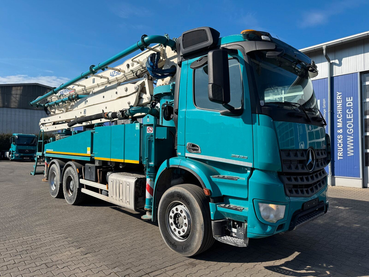 Mercedes-Benz AROCS 2836 6x4 Euro 6 Betonpumpe SERMAC 4Z38 - Αντλία σκυροδέματος: φωτογραφία 1 Mercedes-Benz AROCS 2836 6x4 Euro 6 Betonpumpe SERMAC 4Z38 - Αντλία σκυροδέματος: φωτογραφία 1