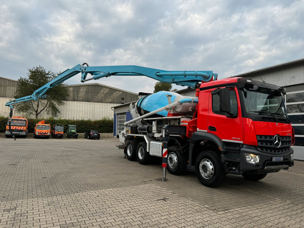 Mercedes-Benz AROCS 3243 8x4 Euro 6 Pumi Putzmeister TMM 24-3 - Μπετονιέρα φορτηγό: φωτογραφία 2 Mercedes-Benz AROCS 3243 8x4 Euro 6 Pumi Putzmeister TMM 24-3 - Μπετονιέρα φορτηγό: φωτογραφία 2