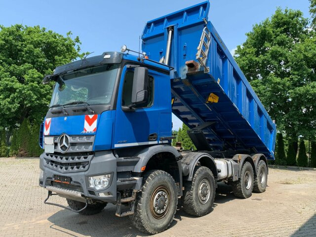 Mercedes-Benz AROCS 4145 8x8 EURO6 Muldenkipper TOP! - Φορτηγό ανατρεπόμενο: φωτογραφία 2 Mercedes-Benz AROCS 4145 8x8 EURO6 Muldenkipper TOP! - Φορτηγό ανατρεπόμενο: φωτογραφία 2